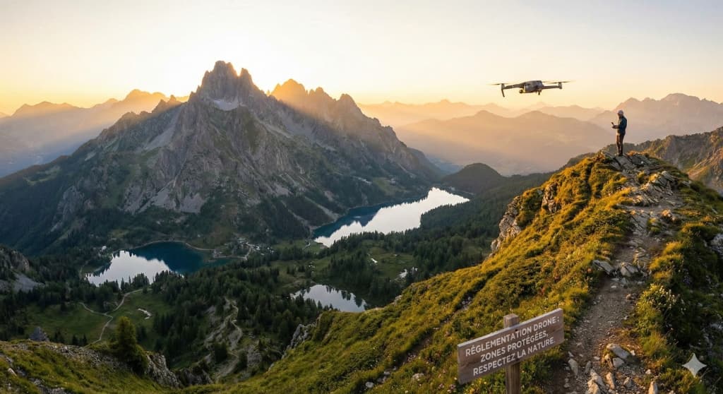Drone Montagne : Réglementation et Meilleurs Spots