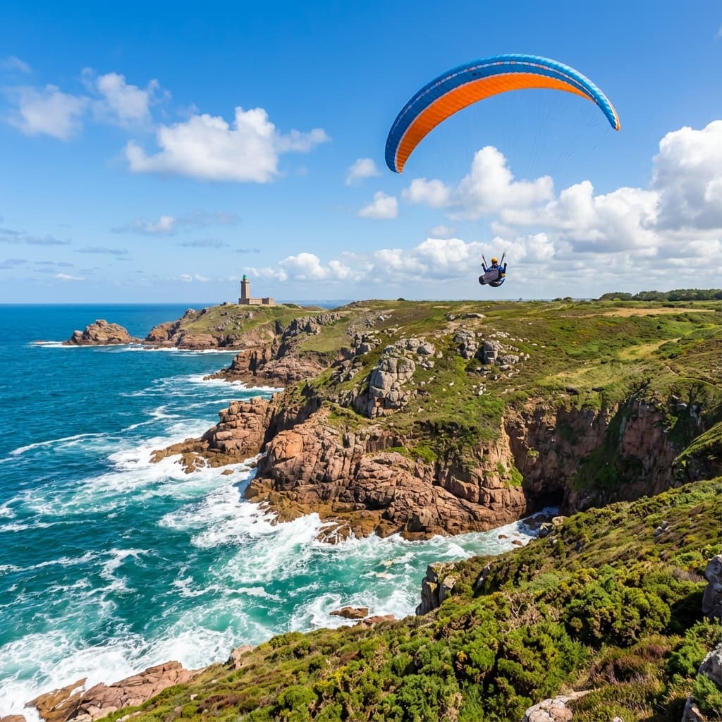 Parapente en Bretagne : Les Meilleurs Spots de Bord de Mer
