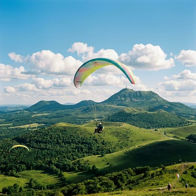 Parapente Clermont-Ferrand : Guide Complet 2026 au Cœur des Volcans