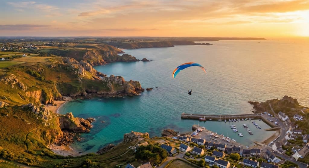 Parapente Erquy : Spot Méconnu de la Côte d'Émeraude