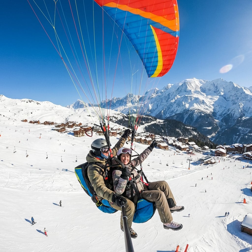 Parapente La Plagne : Baptême et Prix 2026