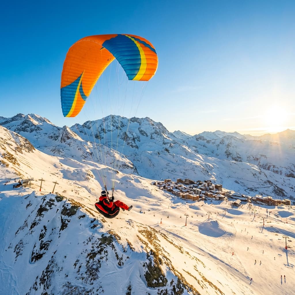 Parapente Val Thorens : Le Plus Haut Site d'Europe