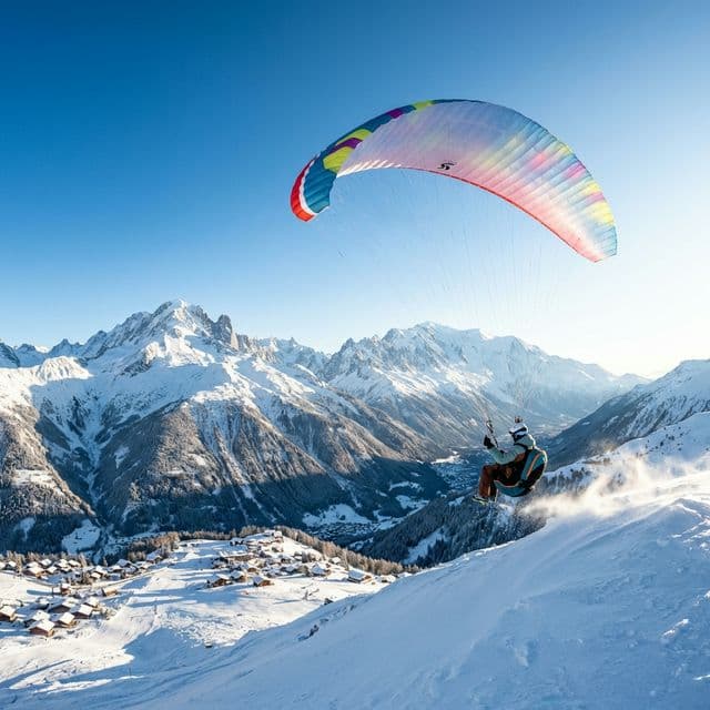 Parapente Verbier Suisse : Excursion depuis la France