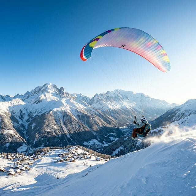 Parapente Verbier Suisse : Excursion depuis la France