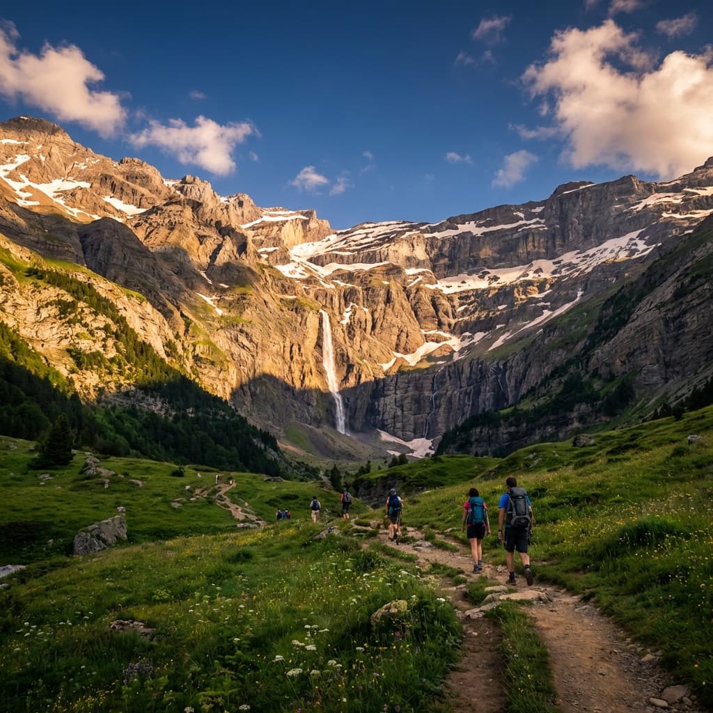 Randonnée Gavarnie : Cirque et Cascade