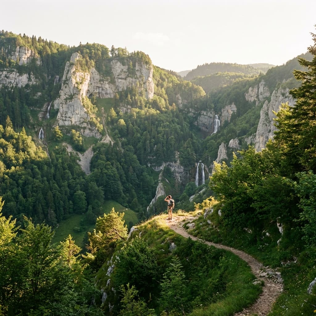 Randonnée Jura : Cascades et Crêtes