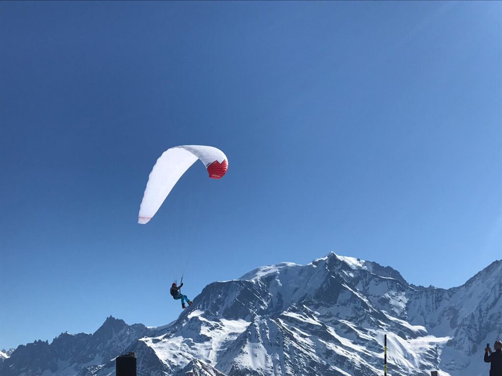 faites votre bapteme de parapente biplace a saint-gervais les bains