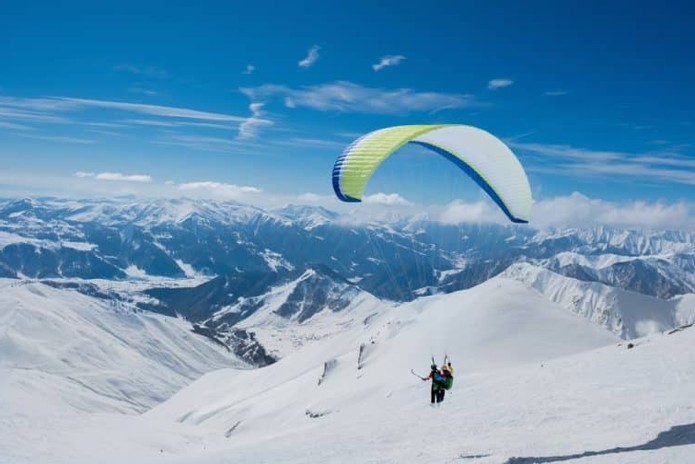 bapteme parapente a megeve en tandem