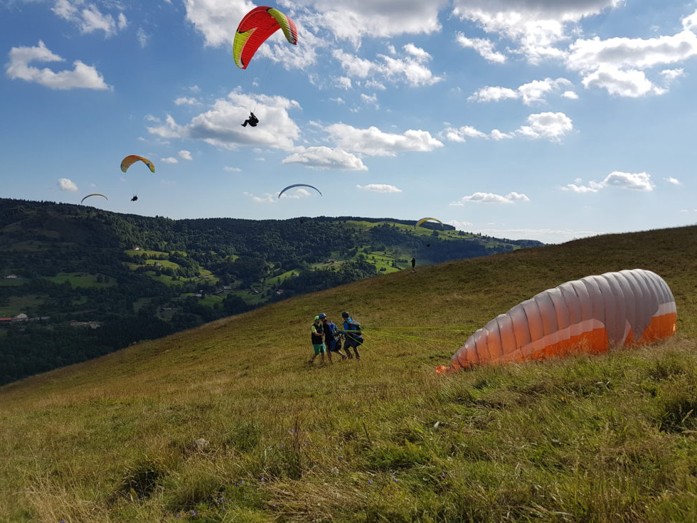 votre baptême de parapente dans Vosges avec Summits